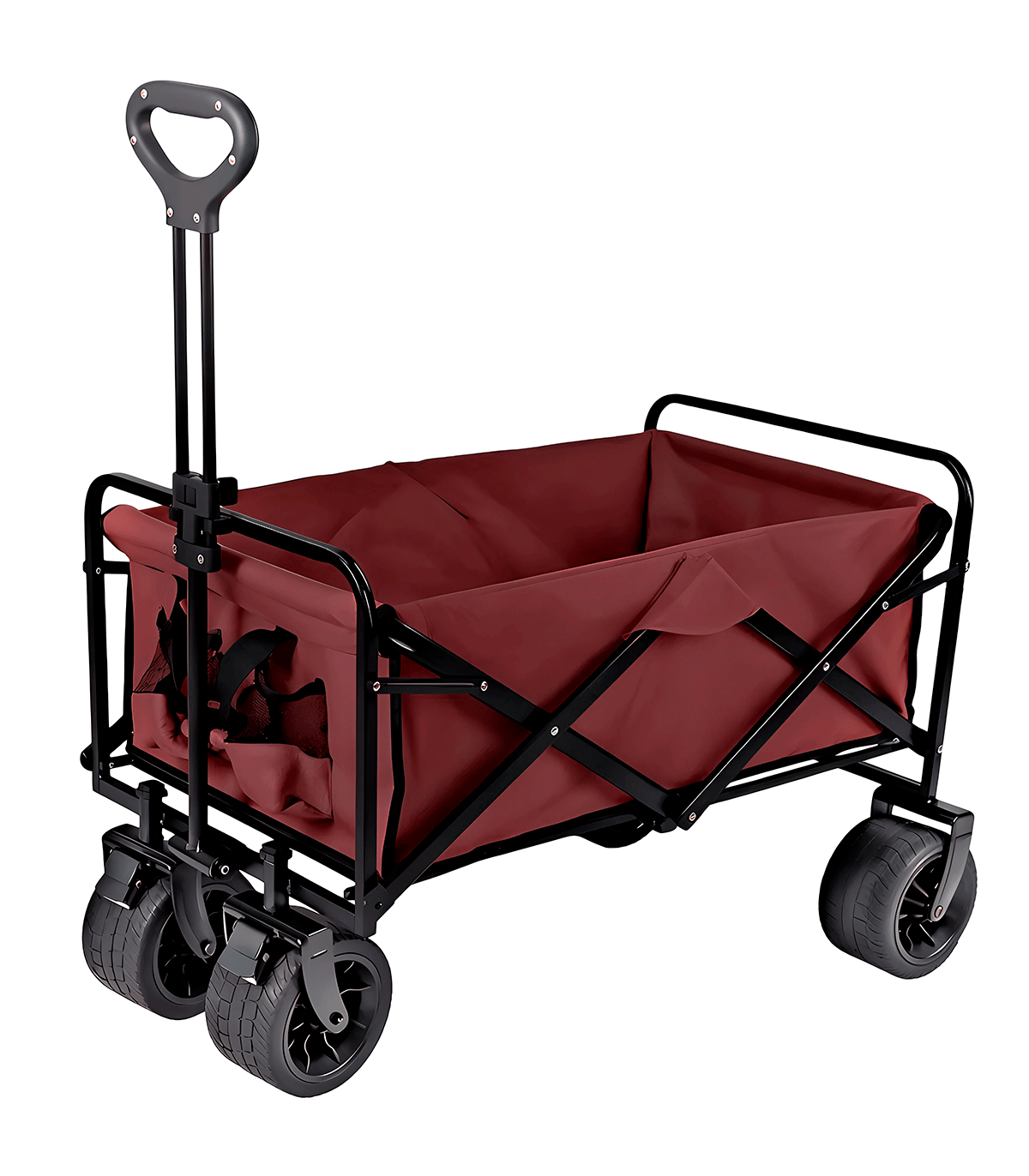 Carro Plegable Playa Y Camping (4 Ruedas - 120 Kg)_0
