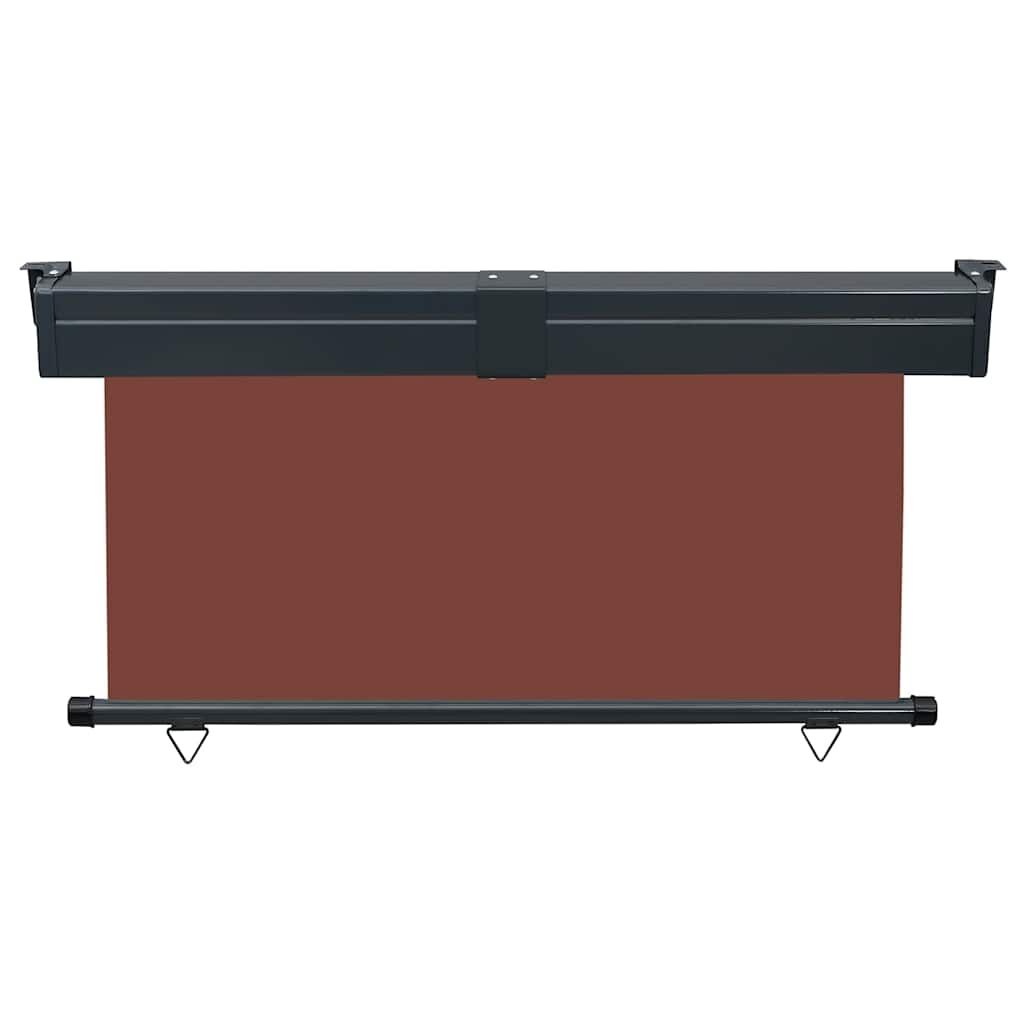 Vidaxl Toldo Lateral De Balcón Marrón 145x250 Cm_3