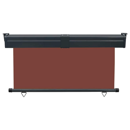 Vidaxl Toldo Lateral De Balcón Marrón 145x250 Cm_3