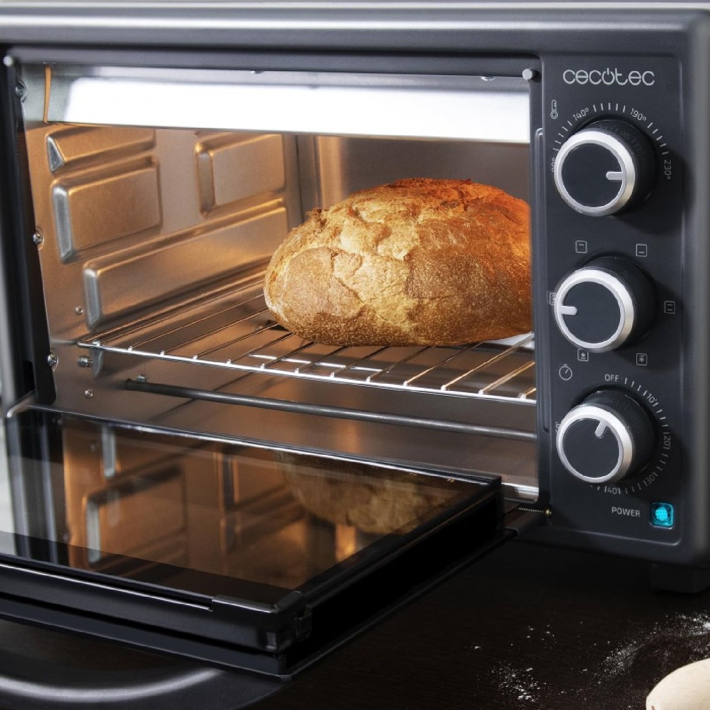 Cecotec Horno De Sobremesa Bake&toast 2600 Black 4pizza_1