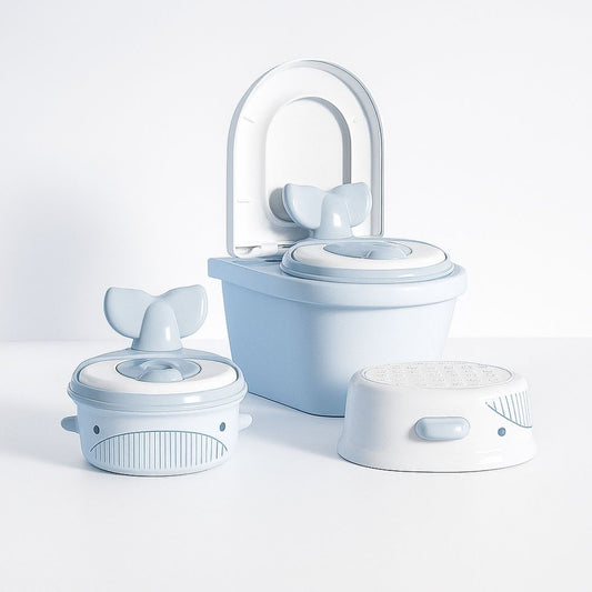 Orinal Infantil 3 En 1 Para Bebé, Tapa Extraíble, Asiento Acolchado Y Antisalpicaduras Bathby_0