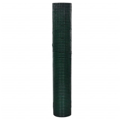 Alambrada Gallinero Galvanizada Recubrimiento Pvc Verde 25x1 M / Vetonek_0