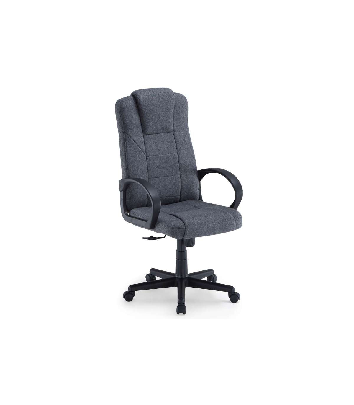 Sillón Despacho Giratorio Henry Tejido Bali Gris Marengo, 118-126cm(alto) 64cm(ancho) 64c_1