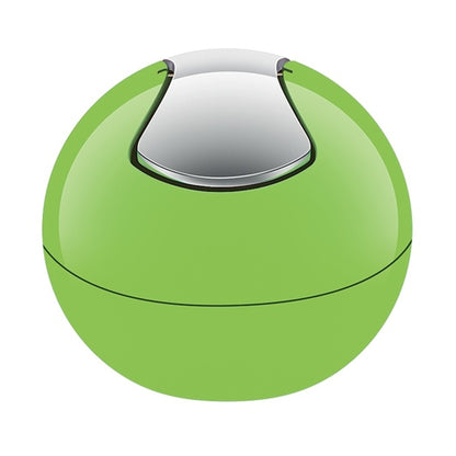 Spirella Colección Bowl, Papelera Ø16 X 14 Cm (1 Litro), Poliestirol, Verde_0