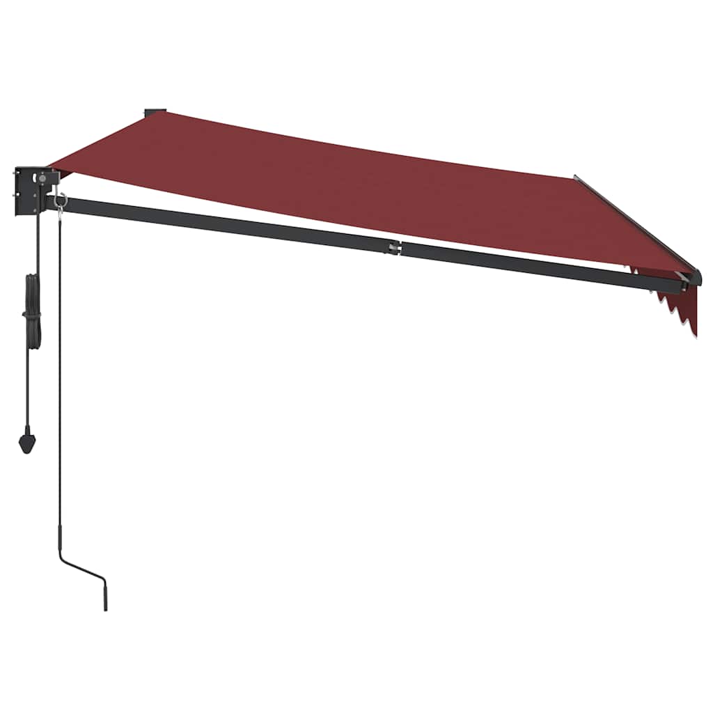 Toldo Retráctil Automático Burdeos 350x250 Cm_3