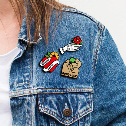 Good Luck Pin | Accesorio Moderno Y Original Para Chaquetas, Mochilas Y Bolsos_2