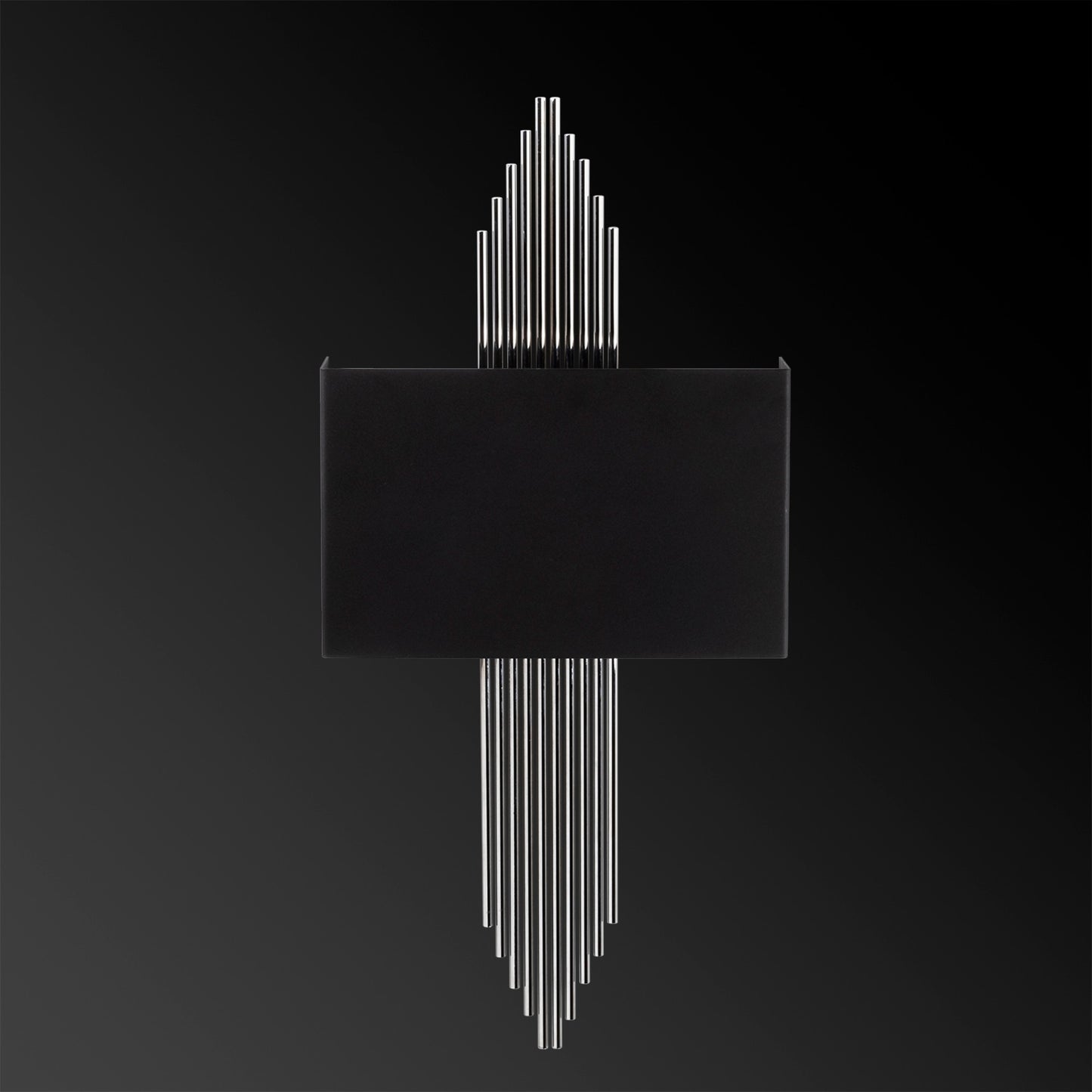 Aplique De Pared Recto, Metal , Negro

plata, 75x10x22, Casquillo E 27 Max 40 W