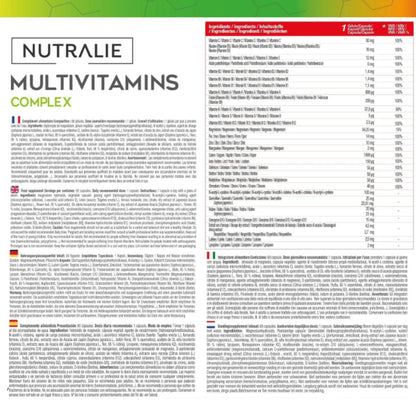 Nutralie Multivitaminas Complex con 29 activos 60 cápsulas