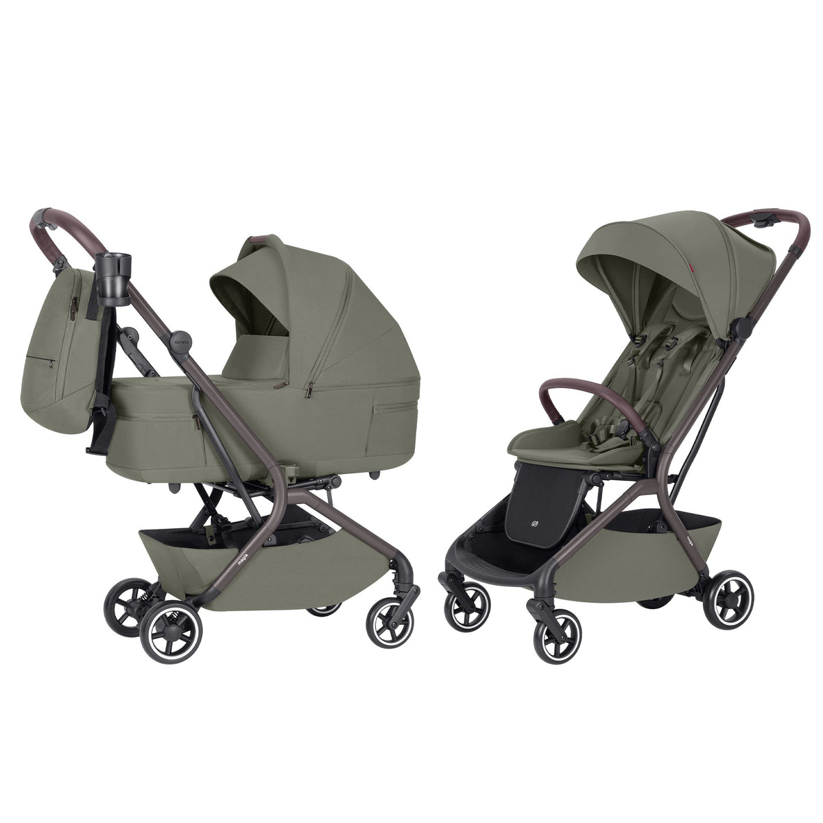Carrello Carrito De Bebé Magia Dúo 2 En 1 Malted Green_5