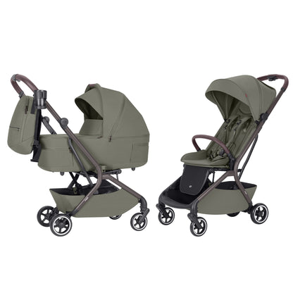 Carrello Carrito De Bebé Magia Dúo 2 En 1 Malted Green_5