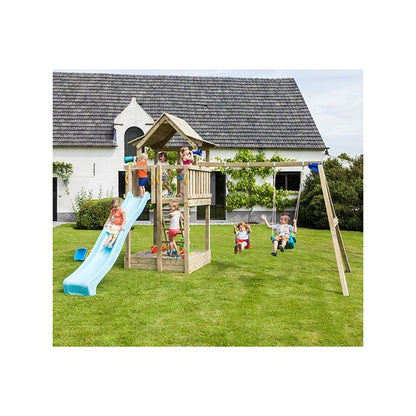 Parque Infantil Masgames Pagoda L Con Columpio Doble._1