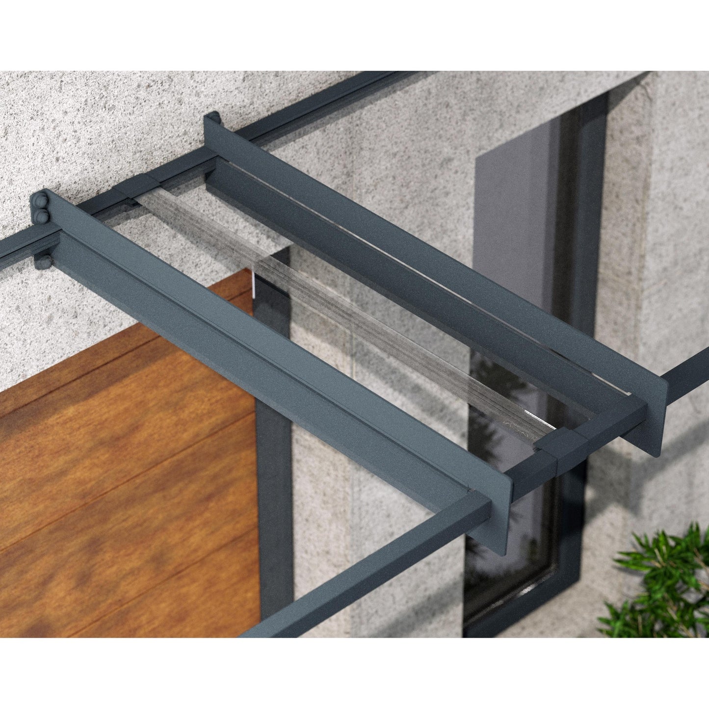 Marquesina para puerta Nancy 411x94 cm Canopia by Palram