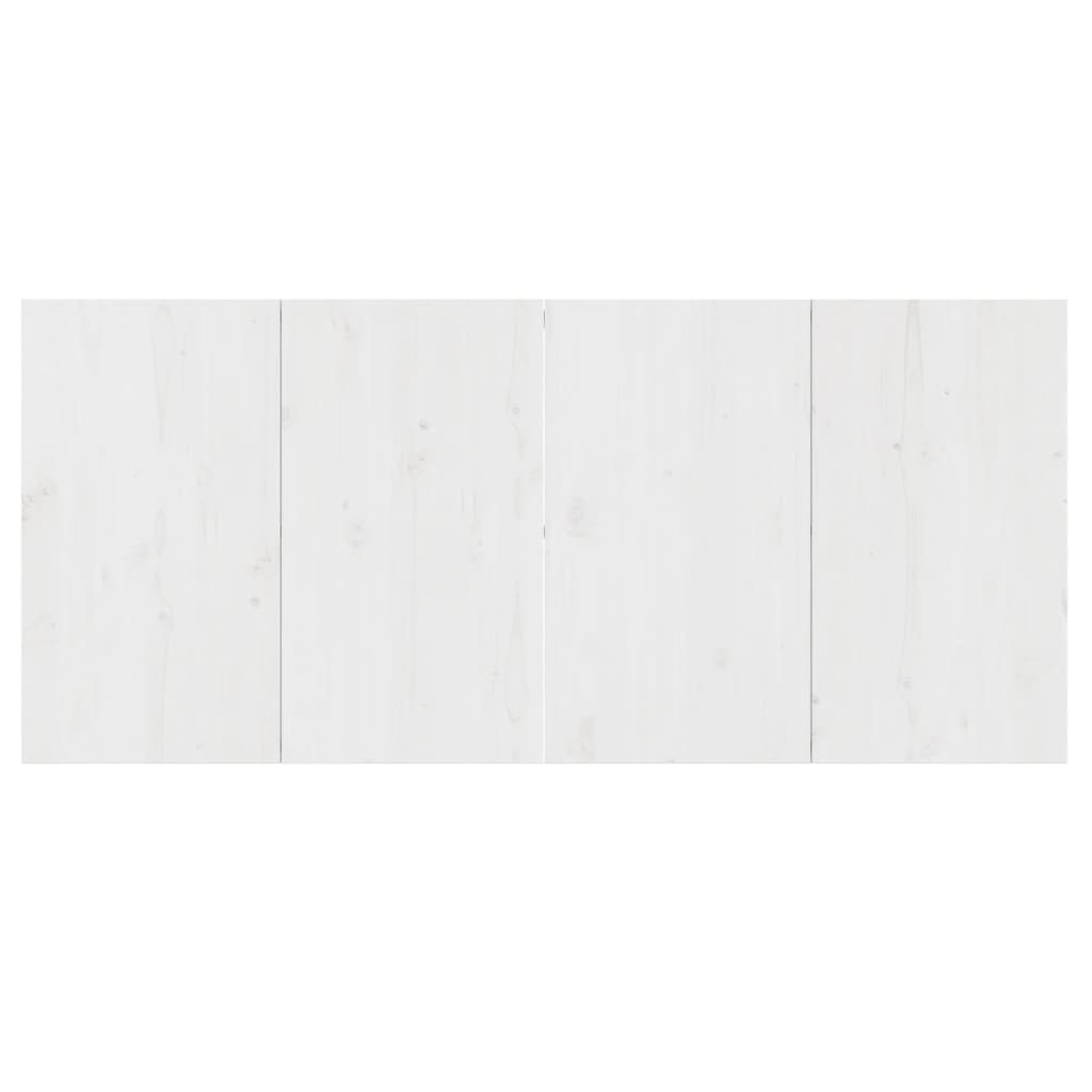 Mesa Alta De Bar Madera Maciza De Pino Blanco 180x80x110 Cm_3