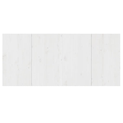 Mesa Alta De Bar Madera Maciza De Pino Blanco 180x80x110 Cm_3