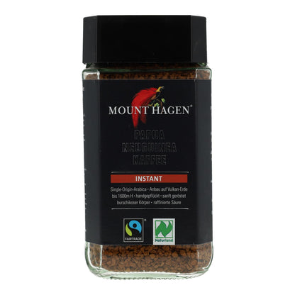 Café Comercio Justo Liofilizado Arabica BIO Mount Hagen 100g