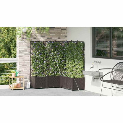 Vidaxl Jardineras Marrón 120 X 120 X 142 Cm Acero_3