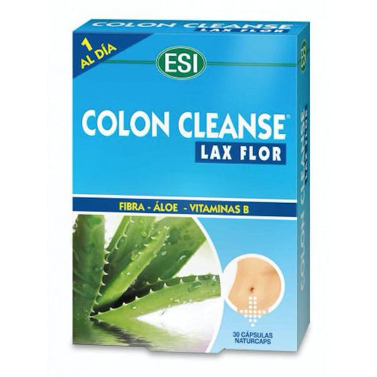 Colon Cleanse flor + probiótico Esi, 30 cápsulas