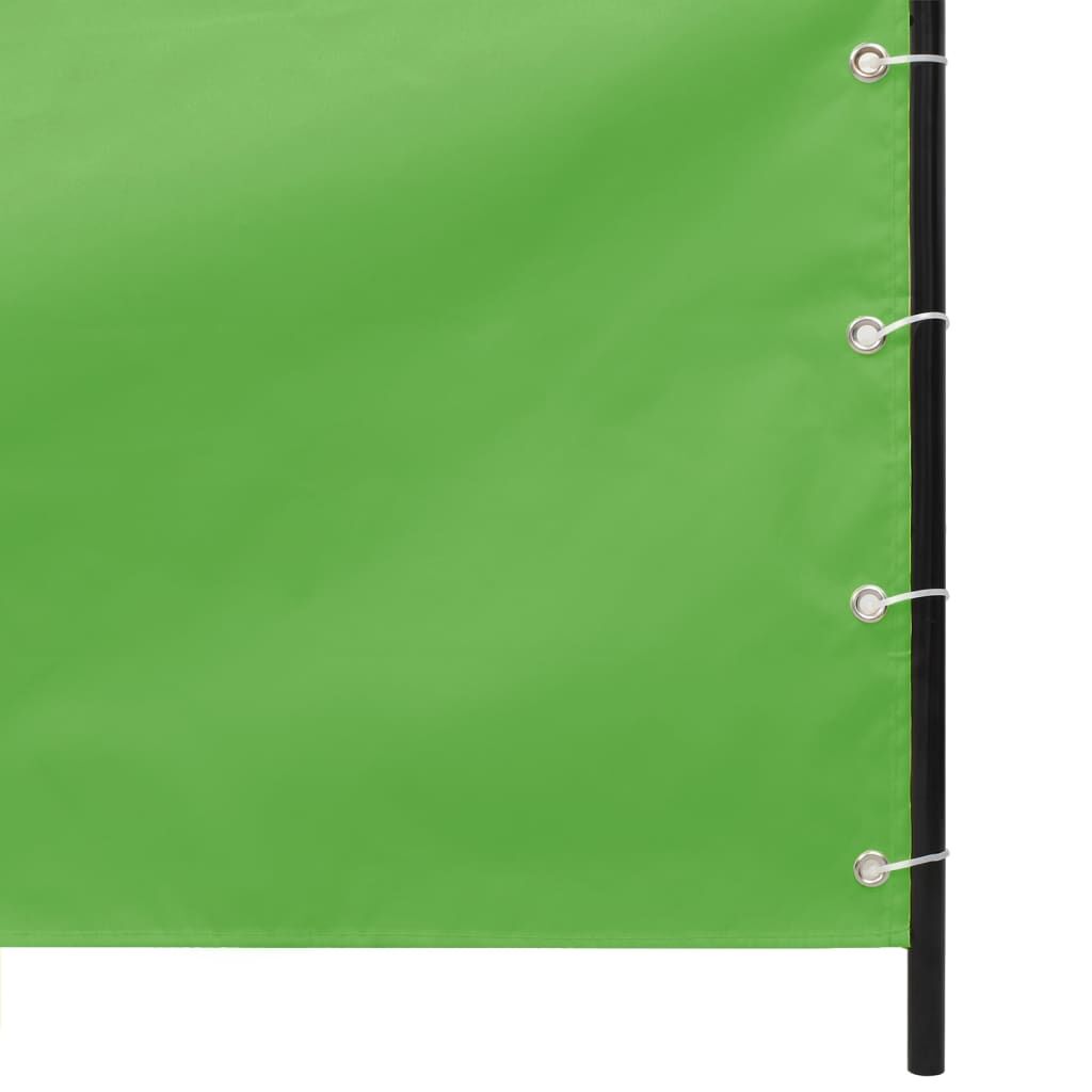 Vidaxl Toldo Pantalla Para Balcón Tela Oxford Verde Claro 140x240 Cm_3