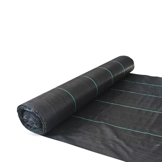 Malla Antihierbas (rollo 1,55x100 Metros) Malla Anti Maleza, Malla Geotextil Jardin, Tela Anti Hierbas Jardin
