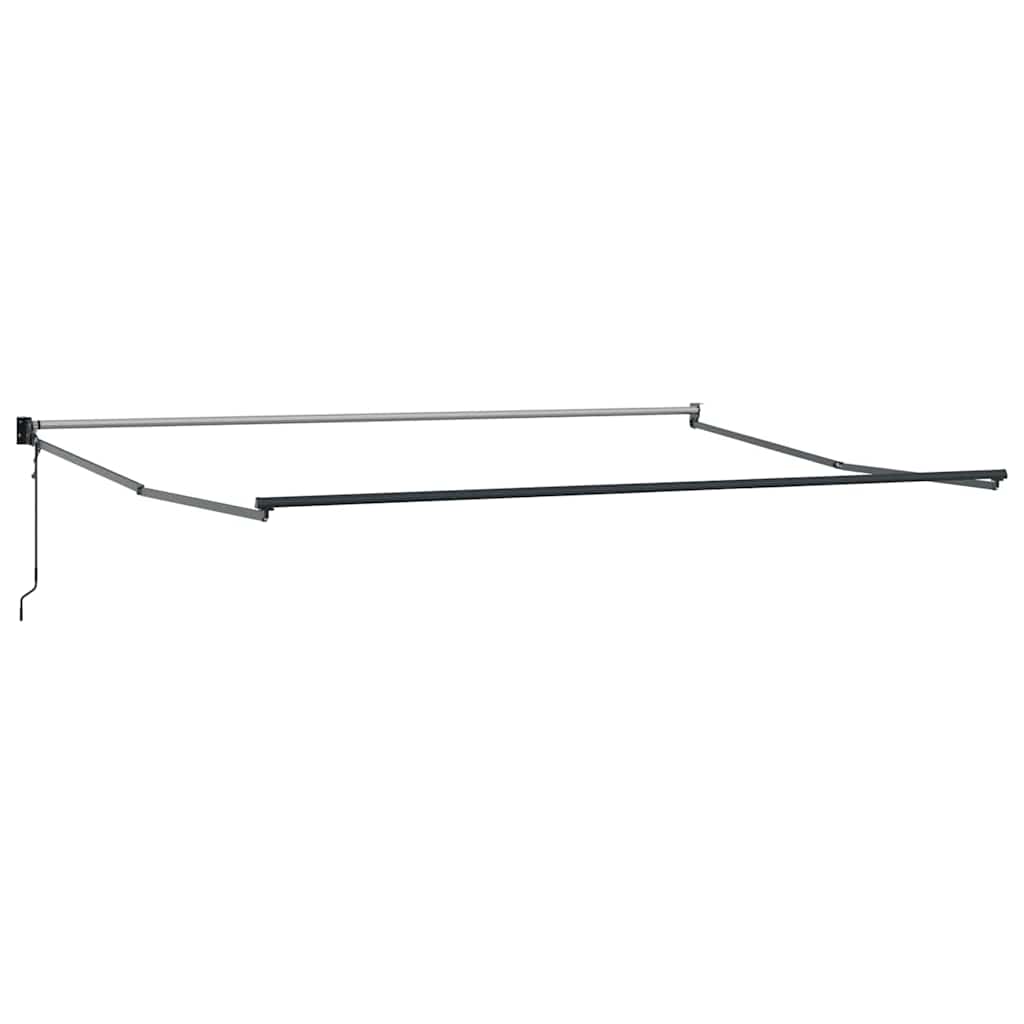 Toldo Retráctil Amarillo Y Naranja 400 X 300 Cm_4