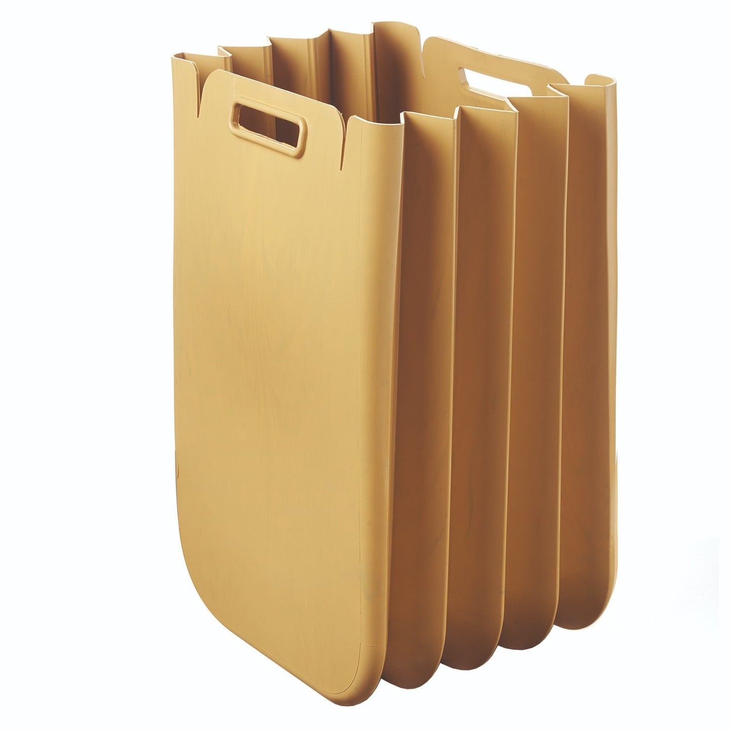 Set De 3x Contenedor Multiusos Plegable 25 Litros C/uno (75l Totales), En Plástico Reciclado, 45x30 Cms, En Color_4