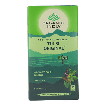 Tulsi original Organic India 25 bolsitas