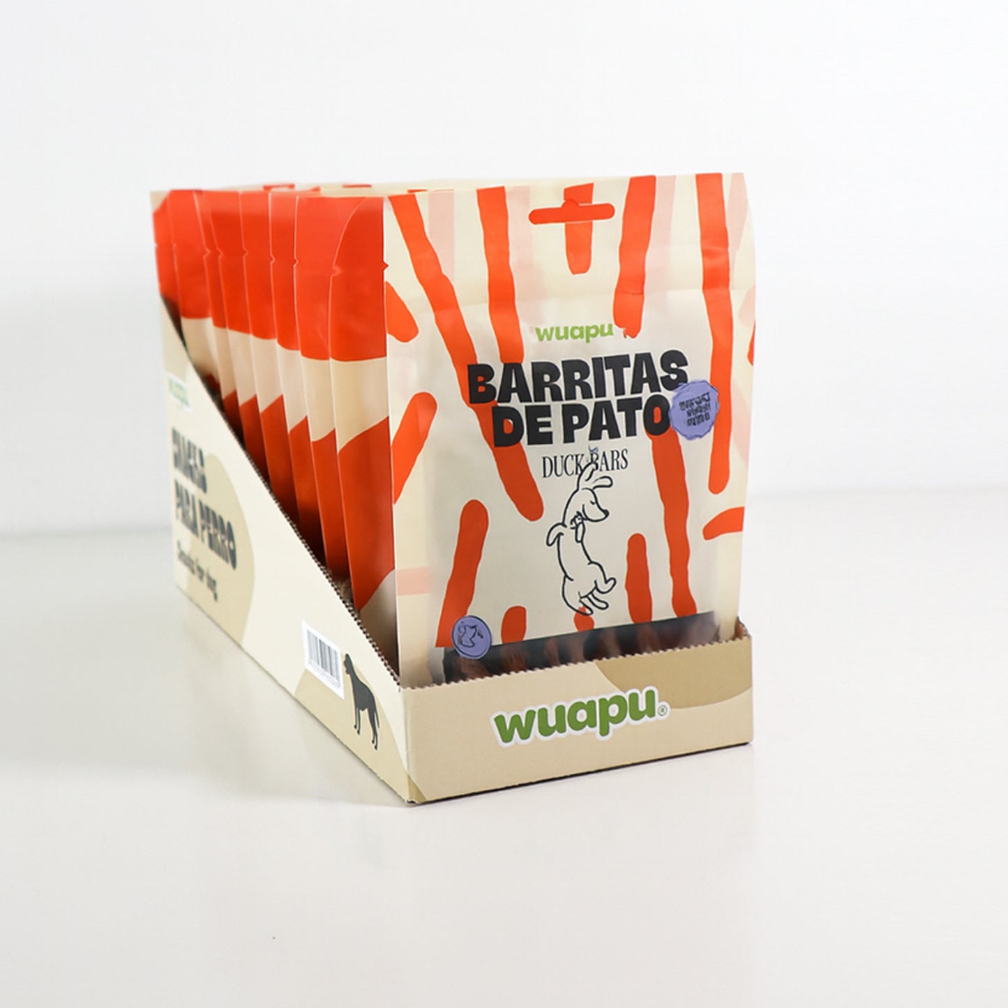 Snack Para Perro En Barritas Semihúmedas De Salmón 12 Paq X (100gr) Wuapu_4