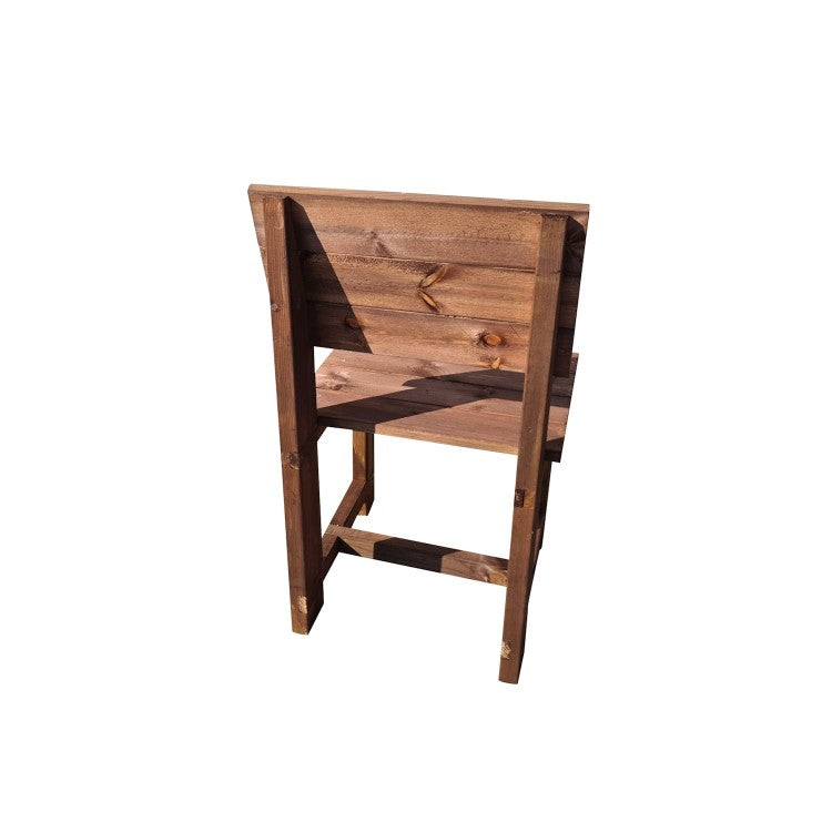 Set De 4 Sillas De Madera De Exterior Masgames Batea Marron._3