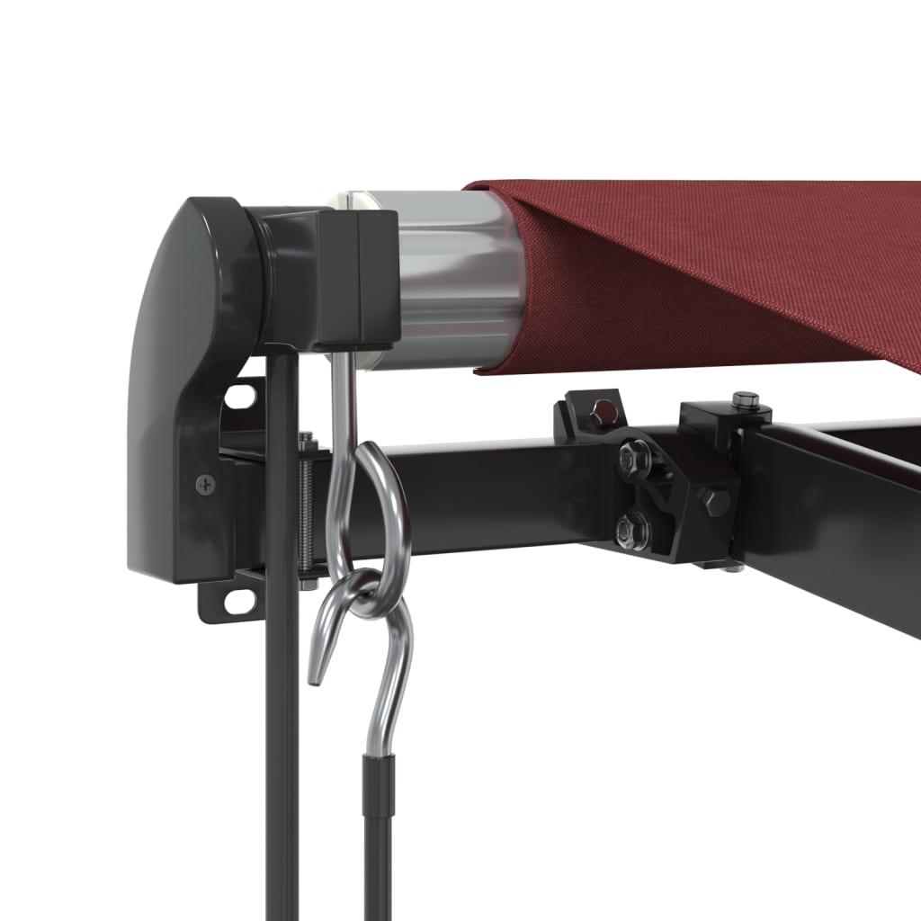 Toldo Retráctil Automático Color Burdeos 400x350 Cm_5