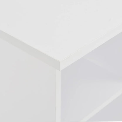 Mesa De Bar Blanca 60x60x110 Cm_2