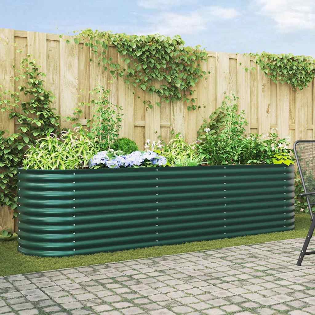 Cama Elevada Verde 320 X 80 X 81 Cm Acero_1