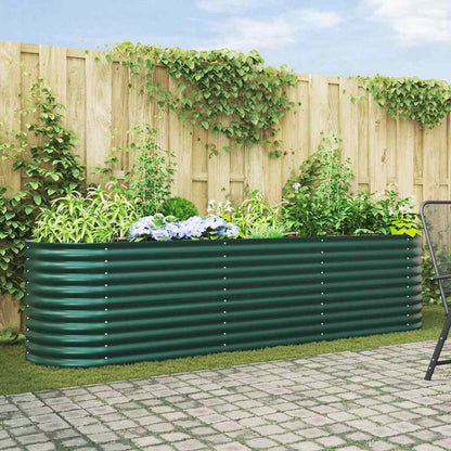 Cama Elevada Verde 320 X 80 X 81 Cm Acero_1