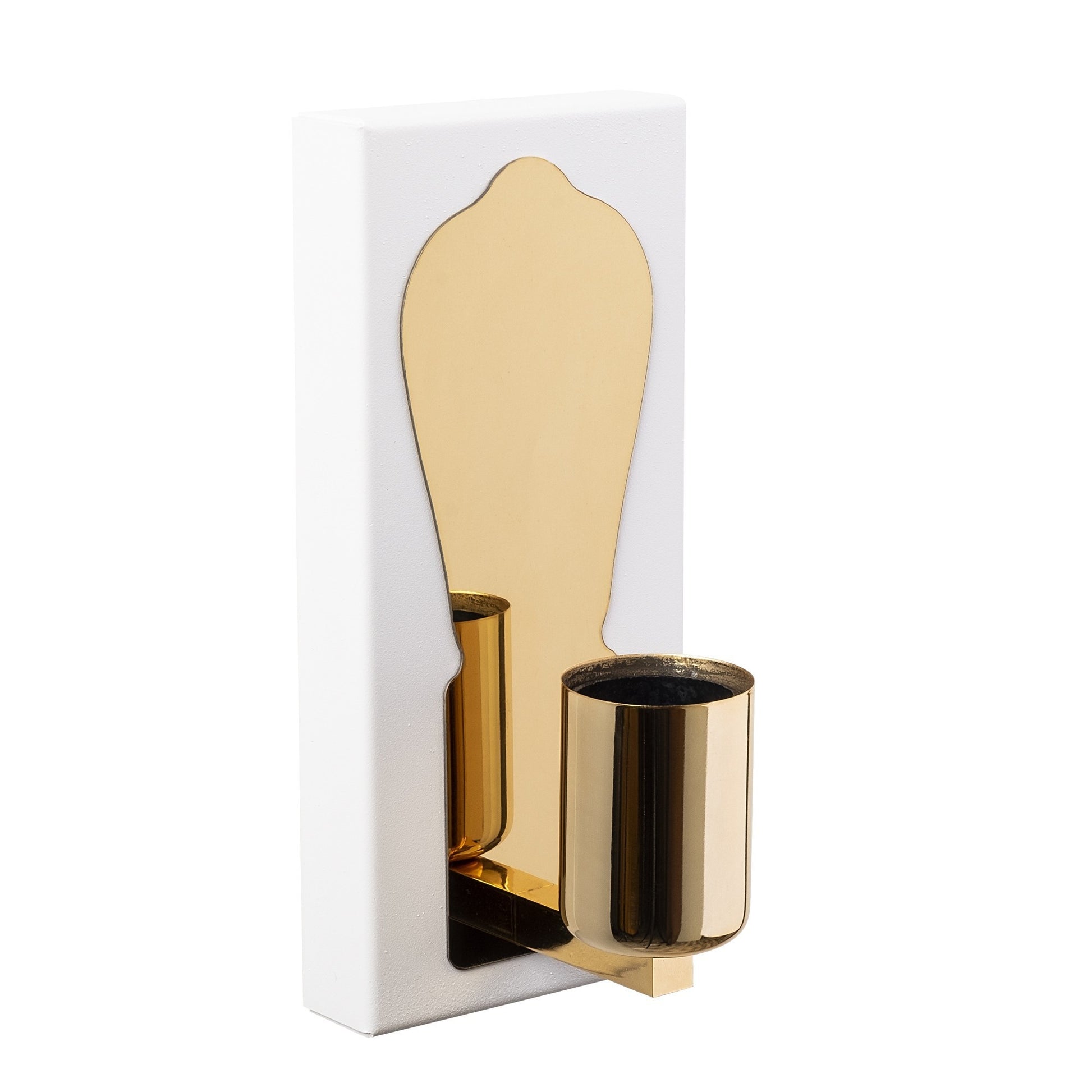Aplique De Pared, Hierro , Blanco, 9x10x21, Casquillo 3 X E 27 Max 40 W_3