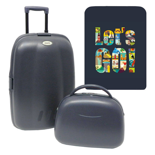 Set Trolley + Neceser let’s Go: Viaja Seguro Y A La Moda Con Protección Extra_0