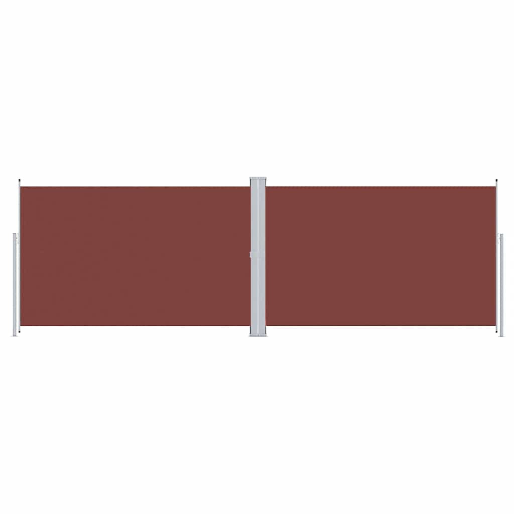 Vidaxl Toldo Lateral Retráctil Marrón 200x600 Cm_0