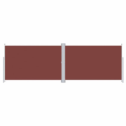 Vidaxl Toldo Lateral Retráctil Marrón 200x600 Cm_0