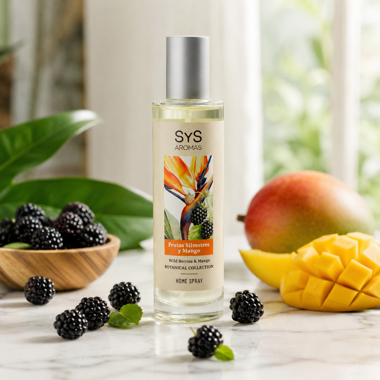 Ambientador Pulverizador Frutos Silvestres y Mango SYS Aromas 100 ml | Afrutado y Tropical | Revitalizante_2