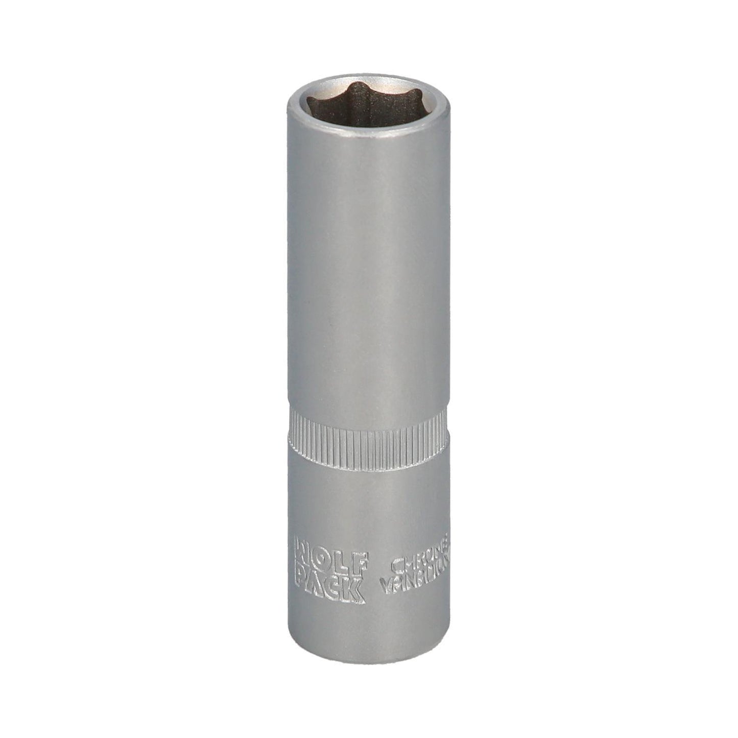 Llave Vaso 1/2 Hexagonal Larga 15 Mm. Perfil De 6 Caras. Acero Cromo Vanadio, Aristas Redondas_0