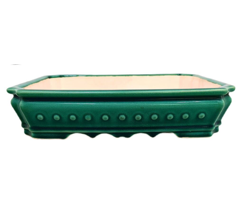 Tiesto Rectangular Verde 33x22x7cm