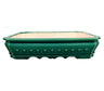 Tiesto Rectangular Verde 33x22x7cm