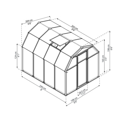 Invernadero Eco Grow 259x204 cm Canopia by Parlam