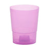 Maceta Coubi Orchid 1,1l., Dimensiones (mm) 125x125x147, Color Violeta Transparente