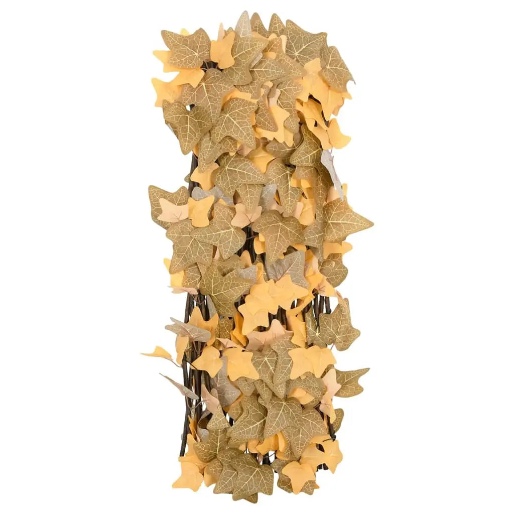 Enrejado Expansible De Arce Artificial Naranja 5 Uds 180x60 Cm / Vetonek_2