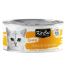 Kit Cat Lata Gravy - Atún & Pollo 70 g Comida húmeda para gatos en salsa