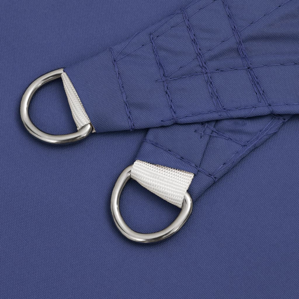 Toldo De Vela Triangular Tela Oxford Azul 2,5x2,5x3,5 M_4
