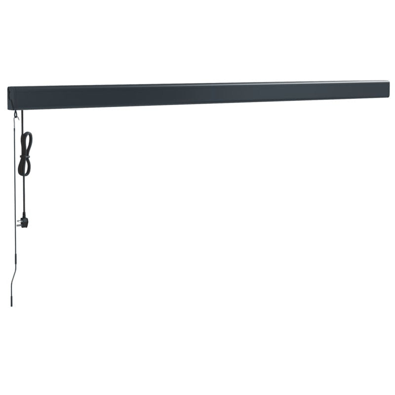 Vidaxl Toldo Retráctil Aluminio Y Tela Color Crema 4x3 M_5