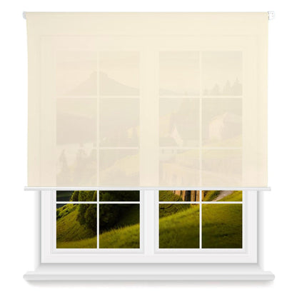 Estor Beige 150x175cm Translúcido Enrollable Wellhome_0