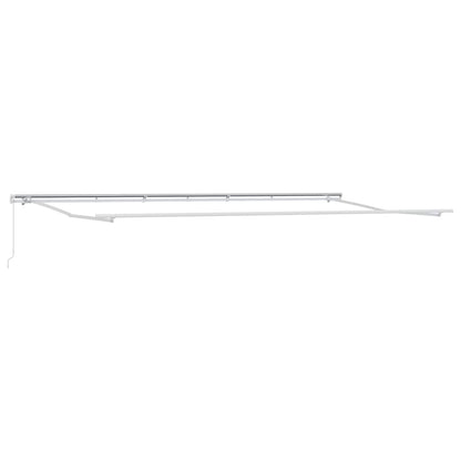Toldo Retráctil Manual Gris Antracita Y Blanco 600x300 Cm_4