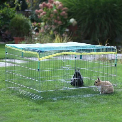 Kerbl Recinto Exterior Para Animales Pequeños Y Barrera Escape Cromado_4