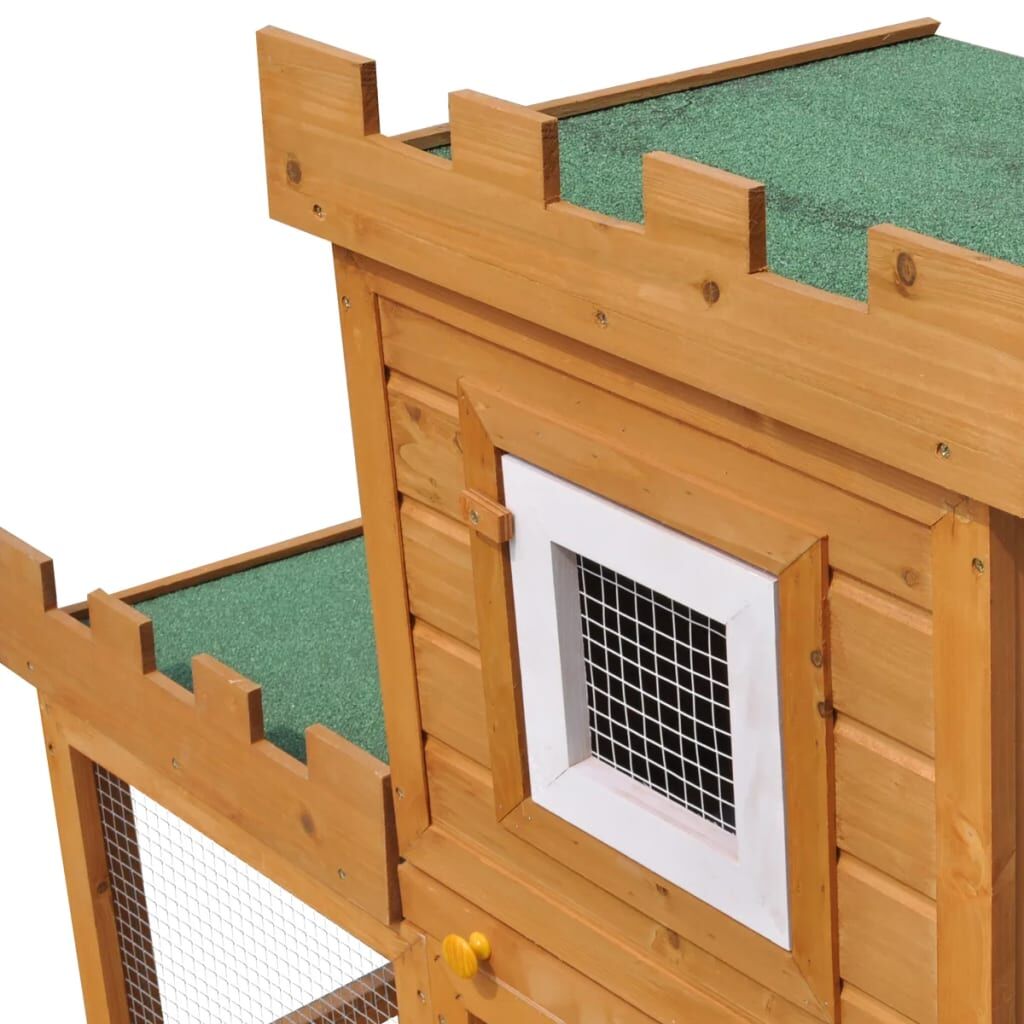 Vidaxl Casa Grande De Animales Jaula Conejera De Madera_4